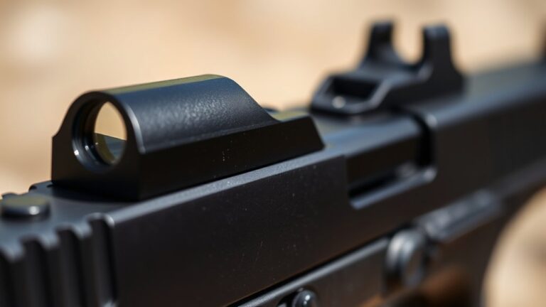 aiming with suppressor sights