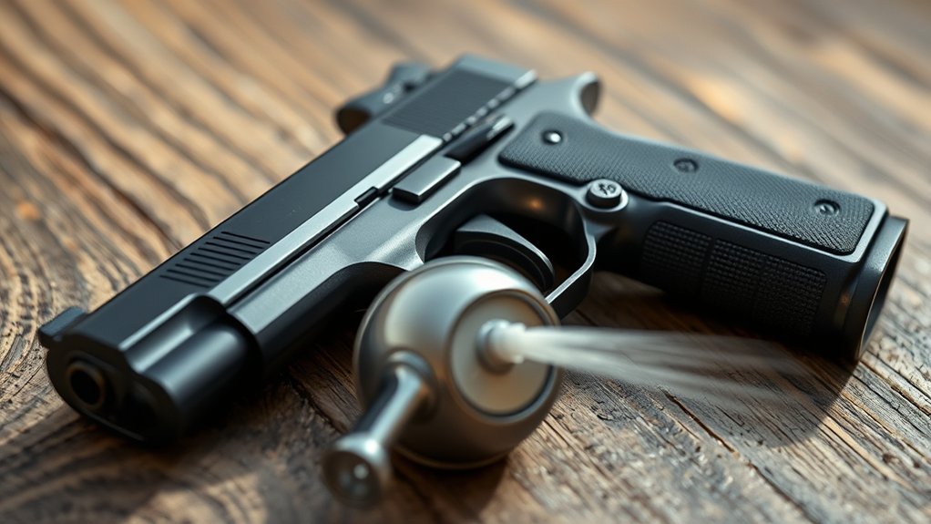 brake cleaner safety for guns