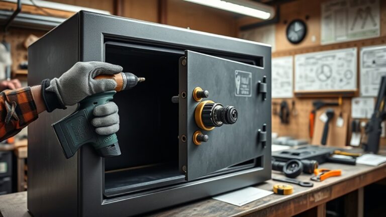building a secure firearm storage