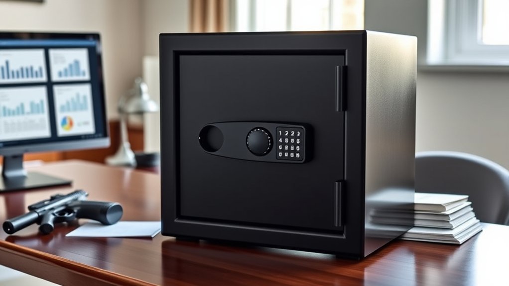 business use firearm safe deduction