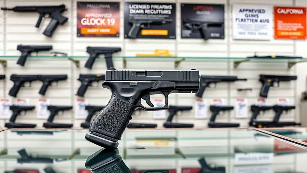 california approved glock models
