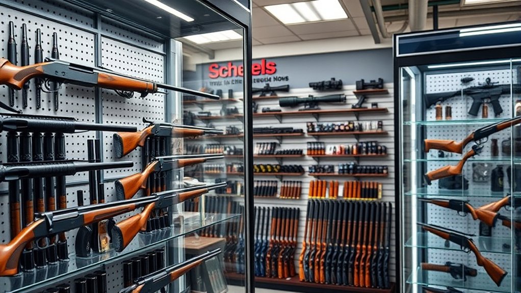 does scheels sell guns