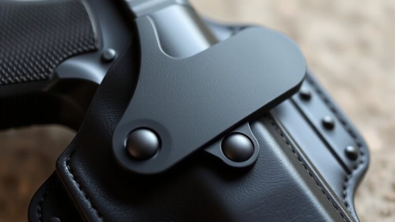 enhances holster grip security