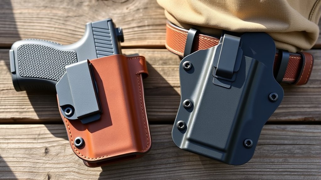 holster choice depends on stability