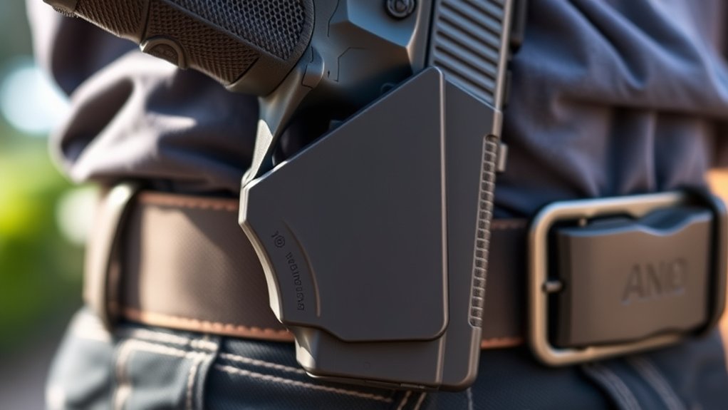holster stability and concealment
