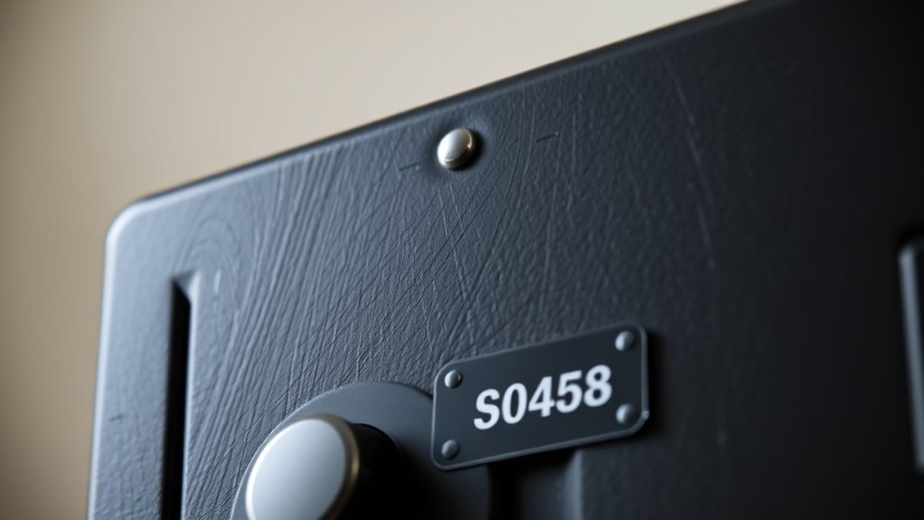 identify safe brand details