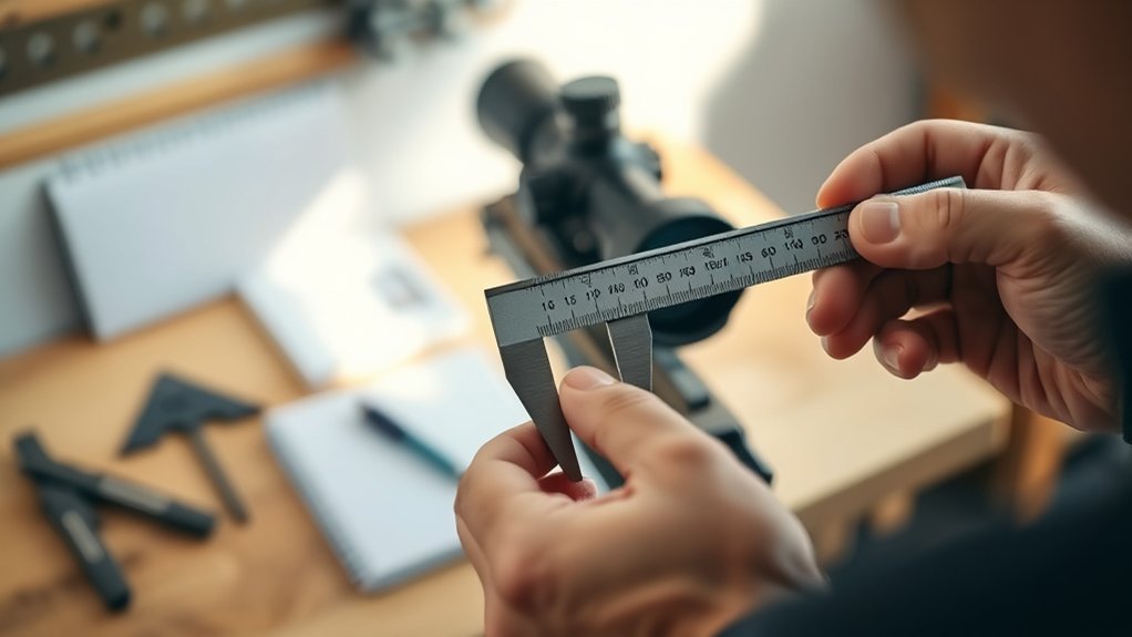 measuring eye level height