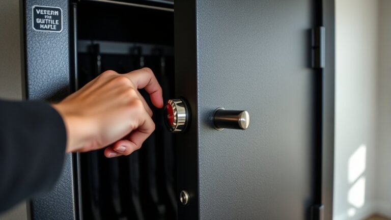 open safe with key