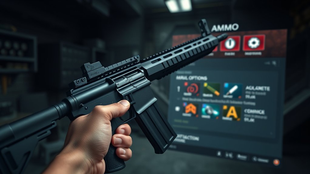 open weapon menu quickly