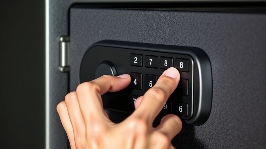 reset safe code easily