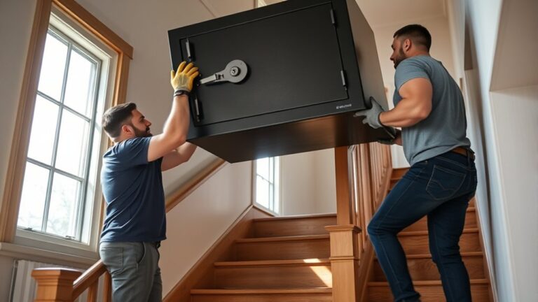 safe gun safe installation