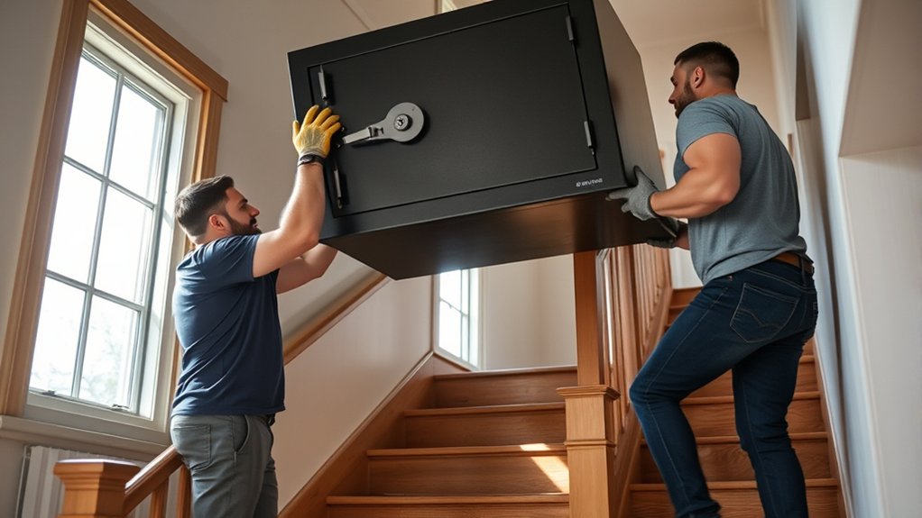 safe gun safe installation