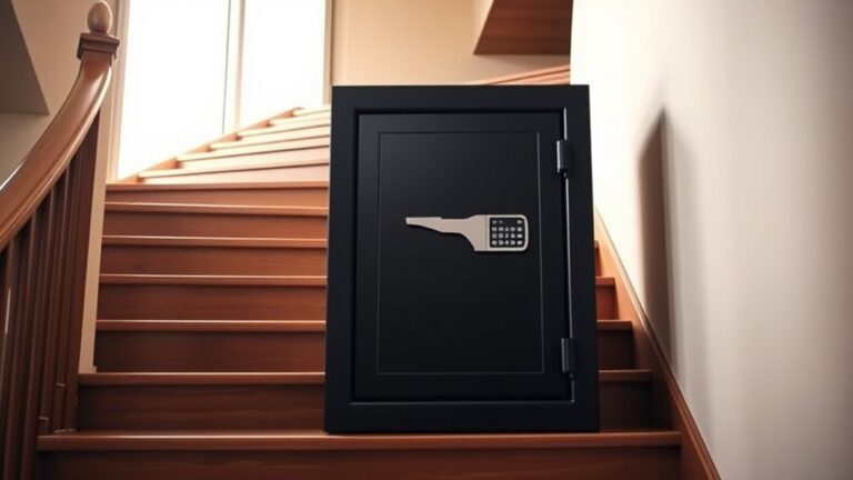 safely store guns upstairs