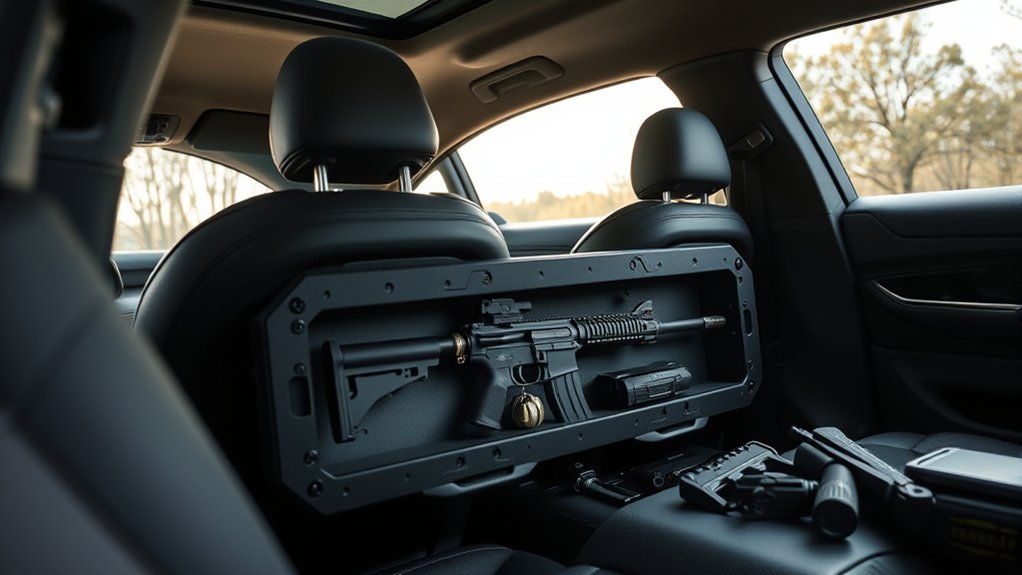 secure firearm storage vehicle