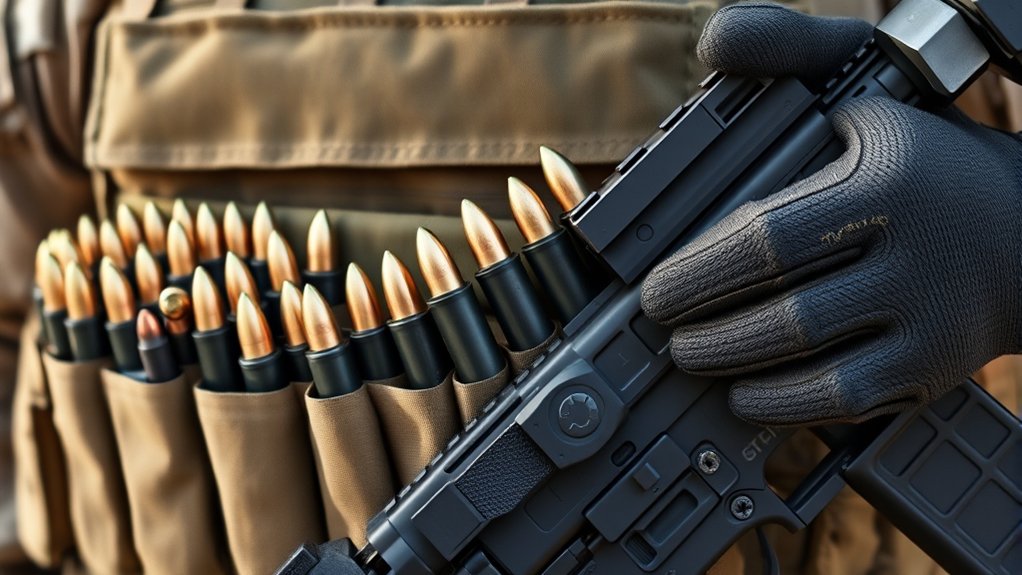 seven magazines 210 rounds