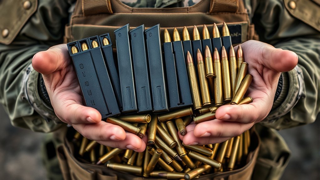 soldiers ammunition capacity