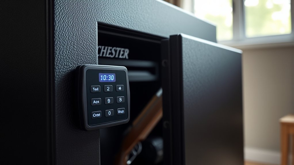 steps to open safe