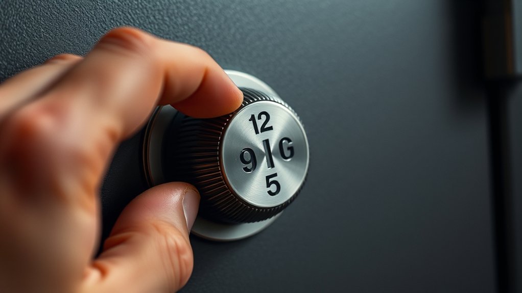 turn dial counterclockwise fully