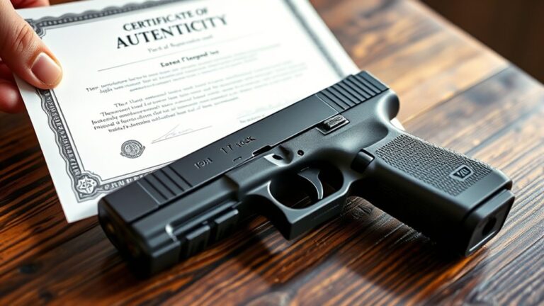 understanding glock certificate of authenticity