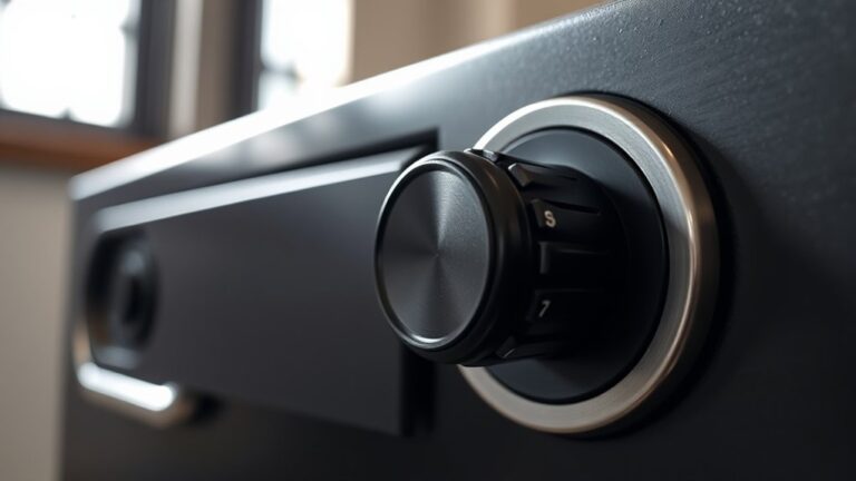 unlocking a secure safe